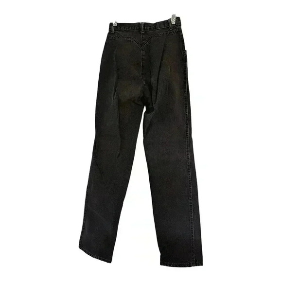 Vintage Roper Bareback Black Jeans 5/6 Women’s Western Cotton - Picture 2 of 9